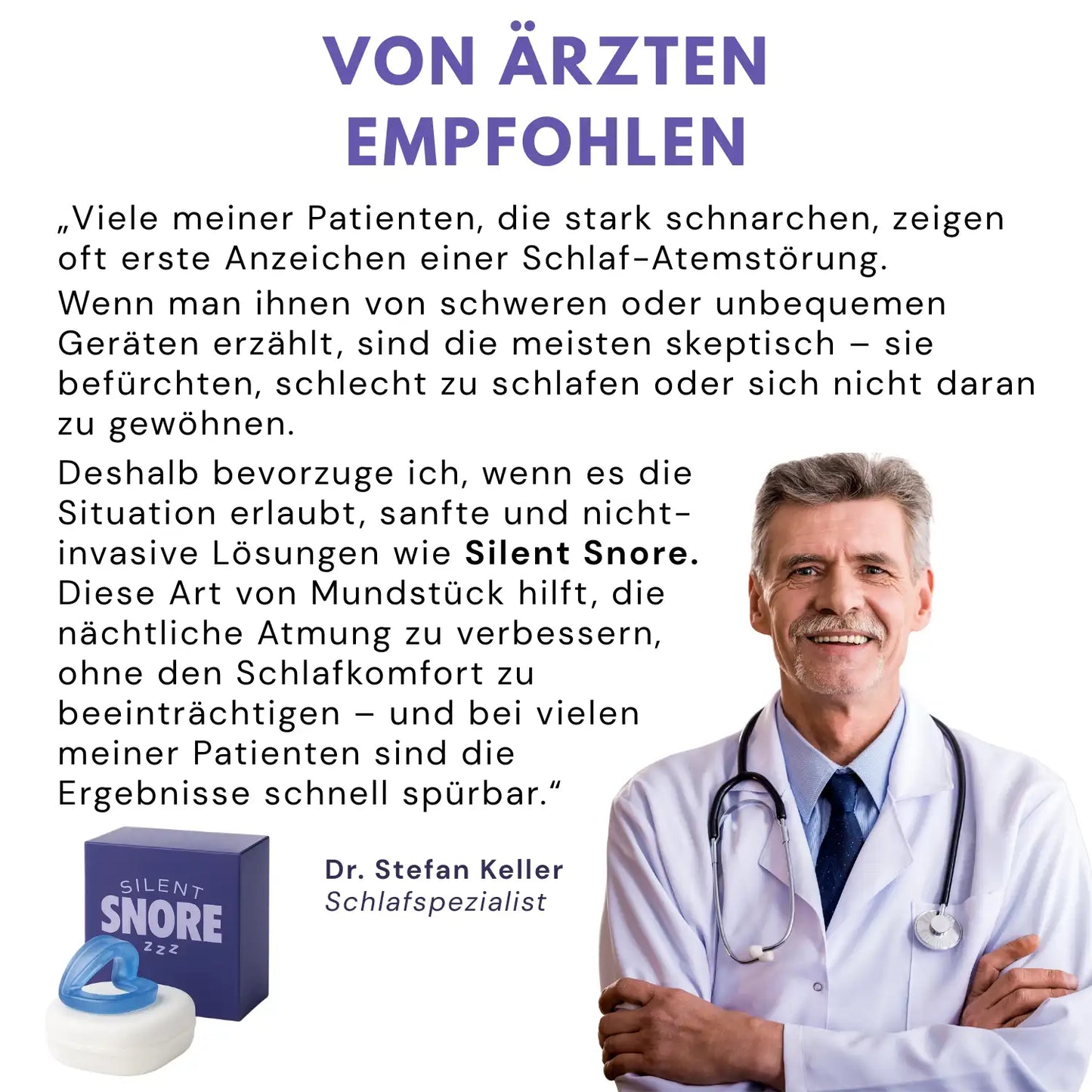 Silent Snore™ | Anti-Schnarch-Lösung