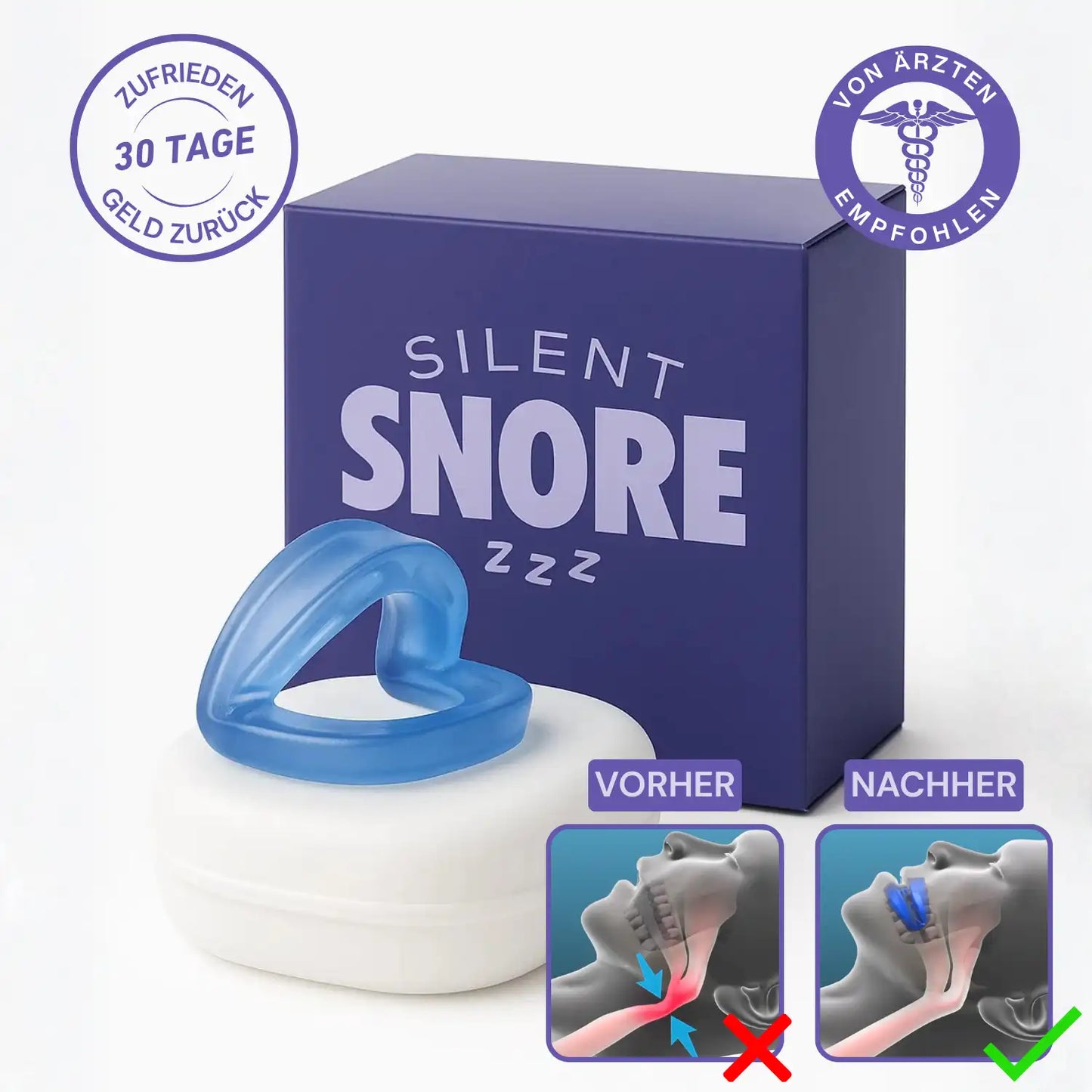 Silent Snore™ | Anti-Schnarch-Lösung