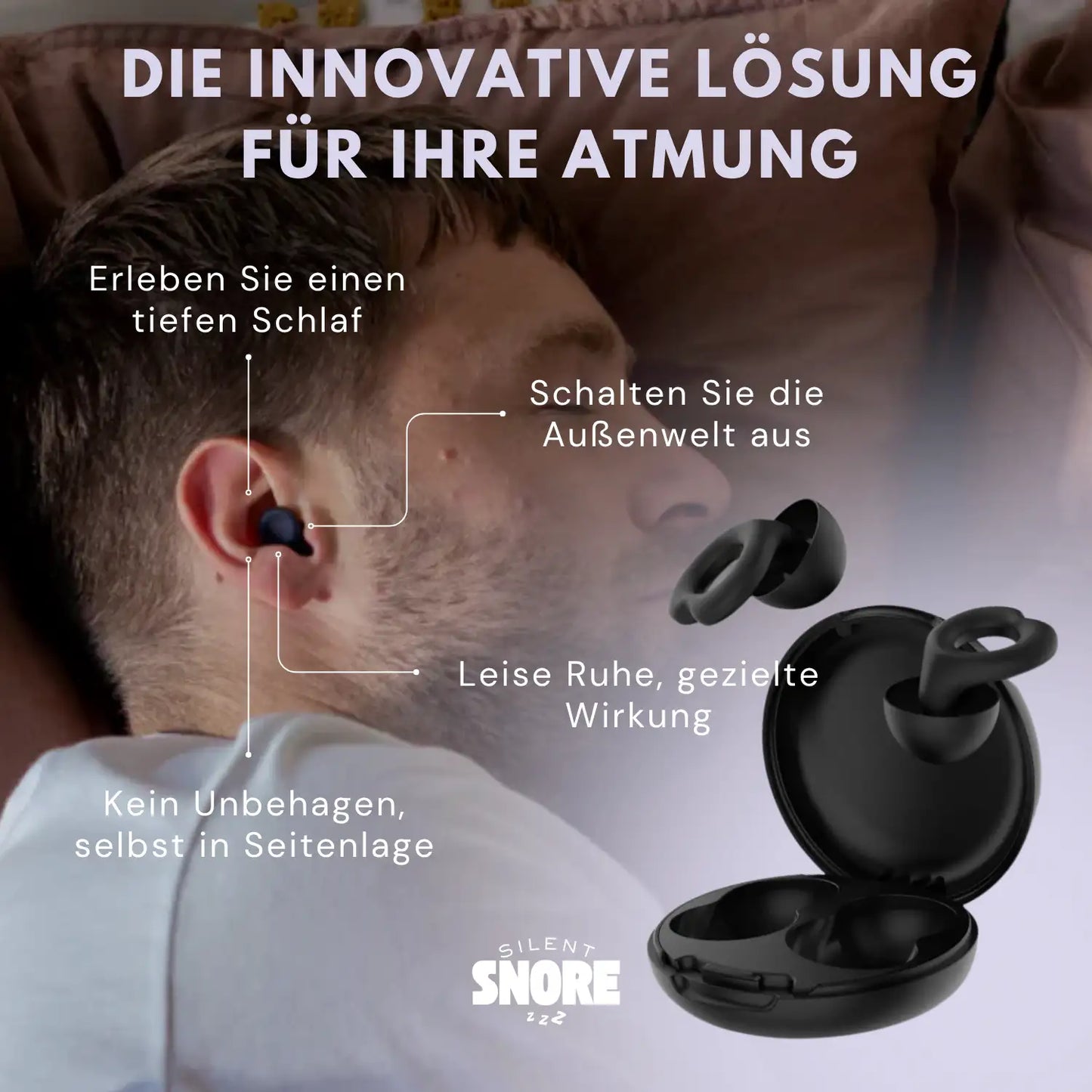 Silent Snore™ | Ergonomische Ohrstöpsel