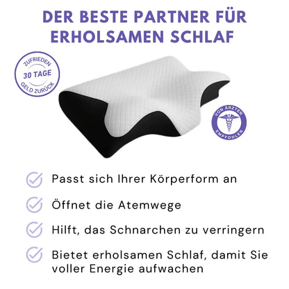 Silent Snore™ | Empfohlen bei Schnarchen und Nackenschmerzen