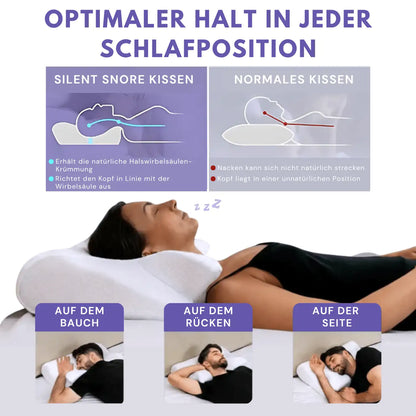 Silent Snore™ | Empfohlen bei Schnarchen und Nackenschmerzen